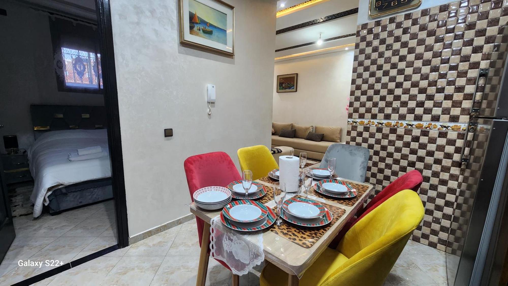 Appartement 7 Min De L'Aeroport De Marrakech Marrakesh Ngoại thất bức ảnh